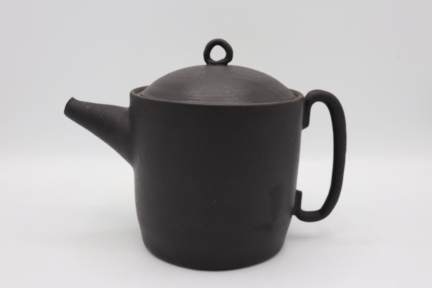 Ceramic Tea Pot Handmade - Black Matte