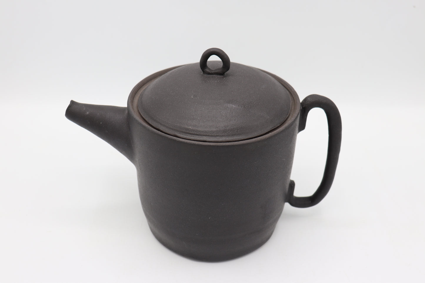 Ceramic Tea Pot Handmade - Black Matte