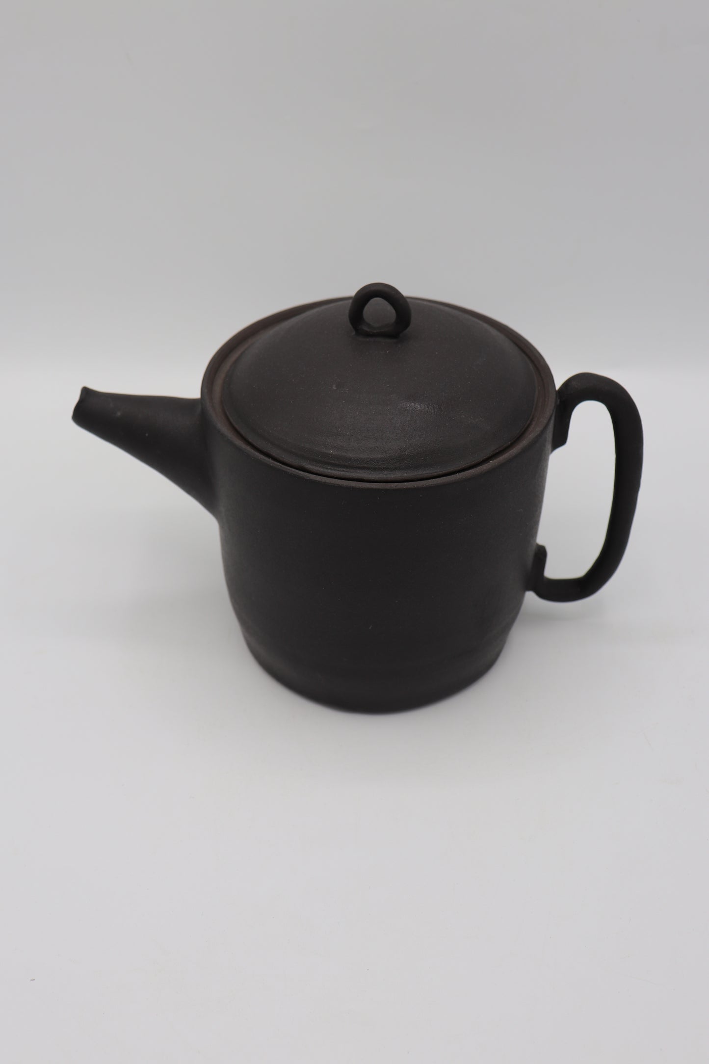 Ceramic Tea Pot Handmade - Black Matte