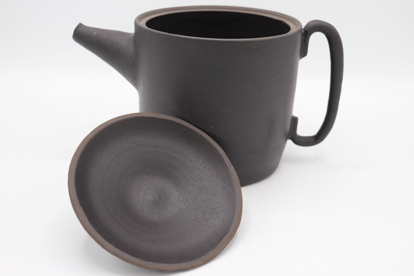 Ceramic Tea Pot Handmade - Black Matte
