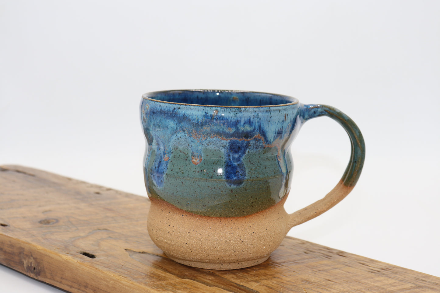 Large coffee mug - blue ocean