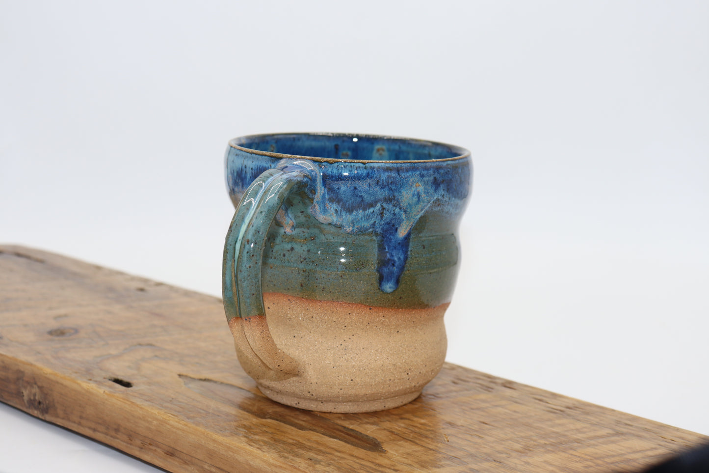 Large coffee mug - blue ocean