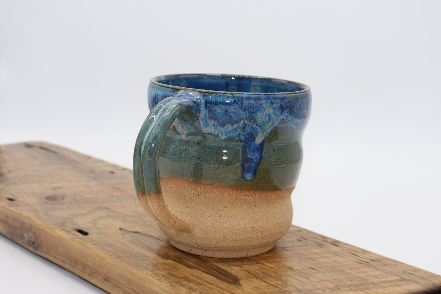 Large coffee mug - blue ocean
