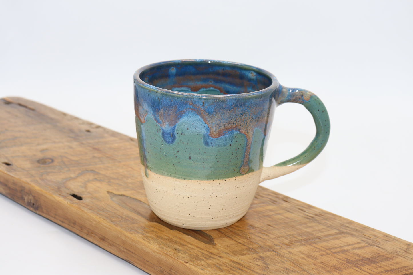 Large coffee mug - blue ocean