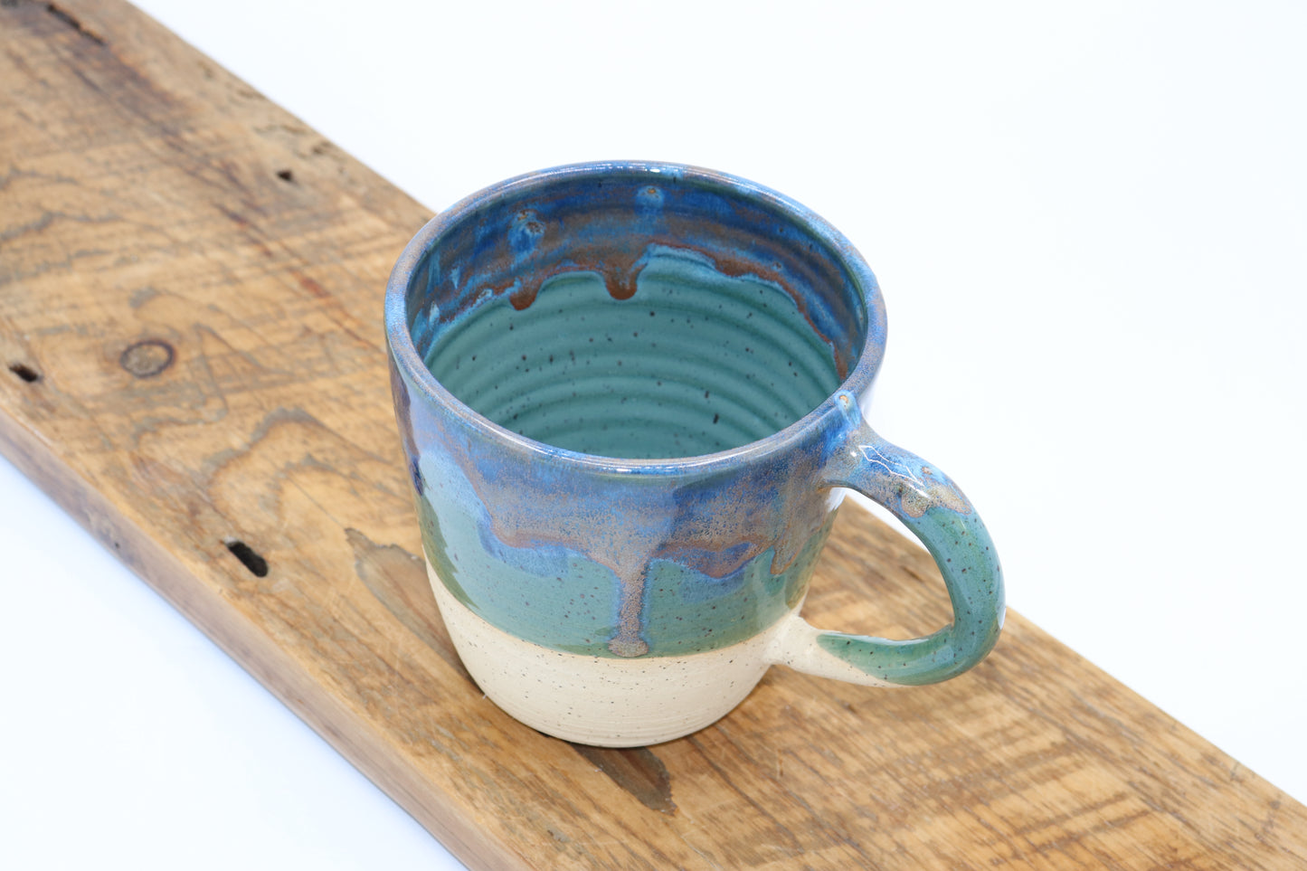 Large coffee mug - blue ocean