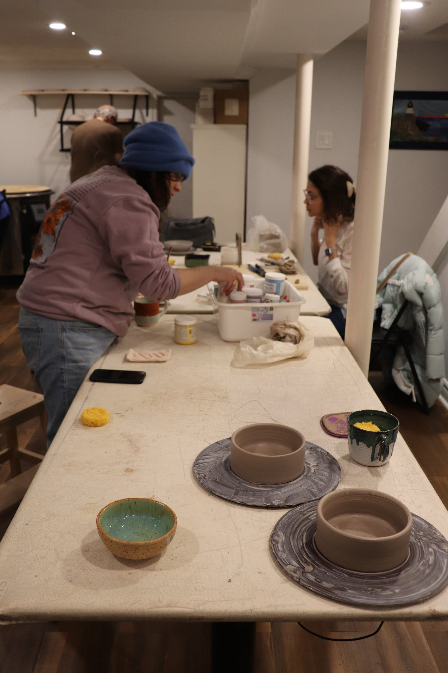 Fall 4-week Evening Pottery Wheel Throwing and Handbuilding (October-November)