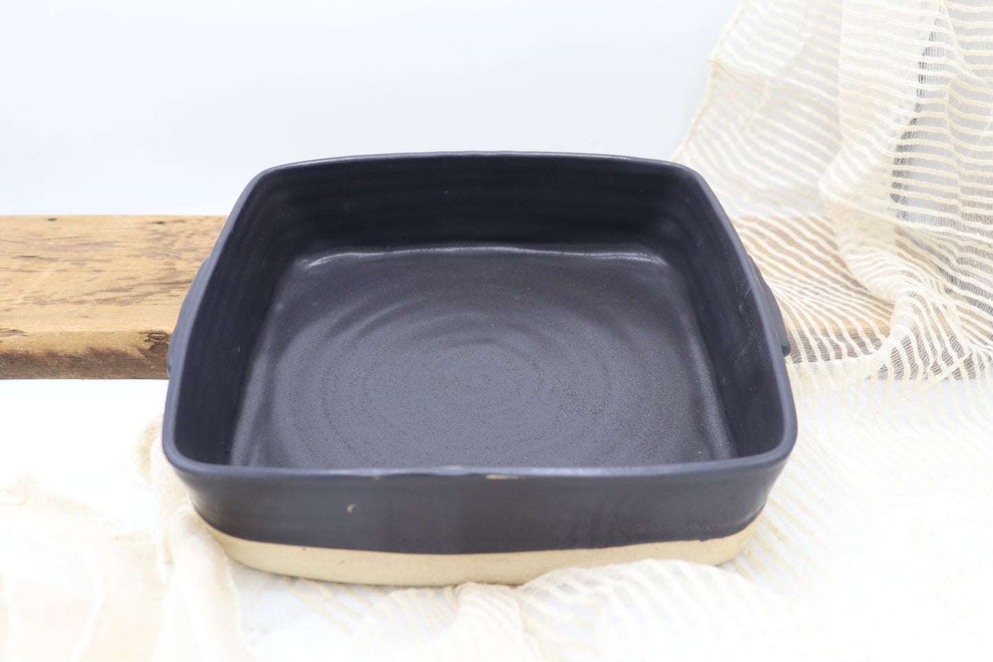Square Casserole Dish, Rustic 9" X 9" Large