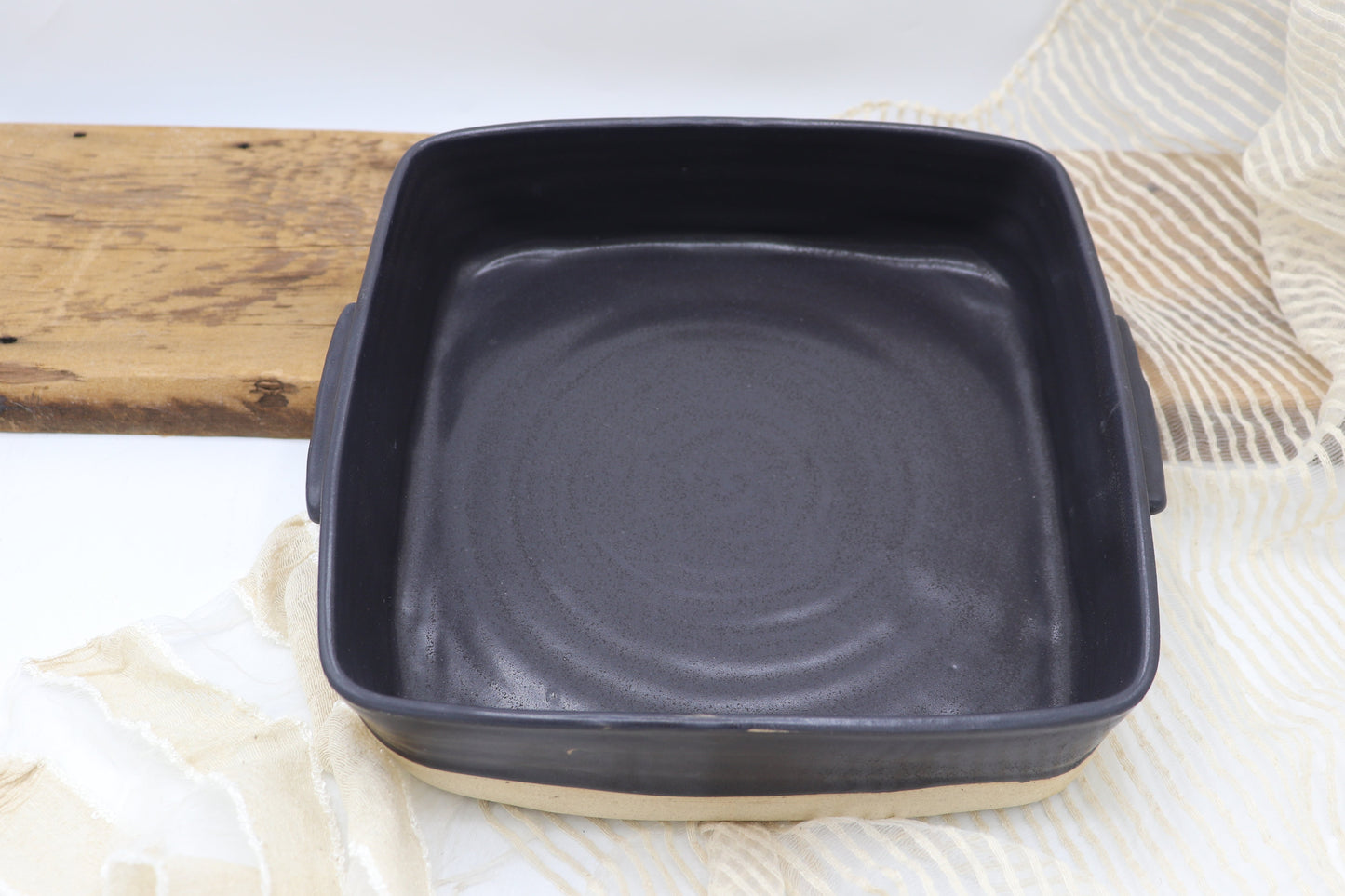 Square Casserole Dish, Rustic 9" X 9" Large