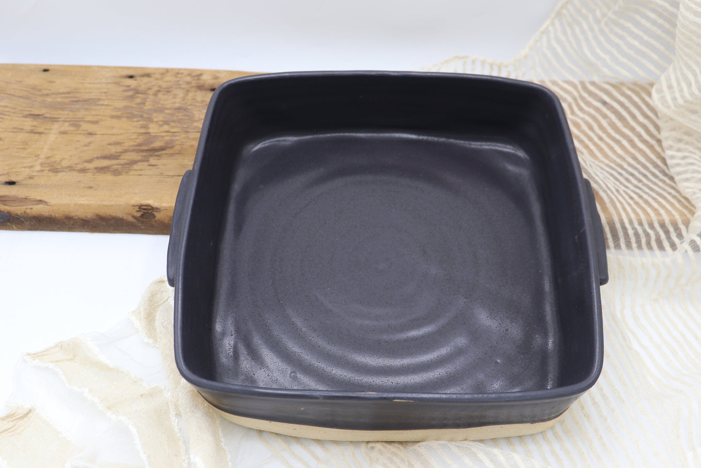 Square Casserole Dish, Rustic 9" X 9" Large