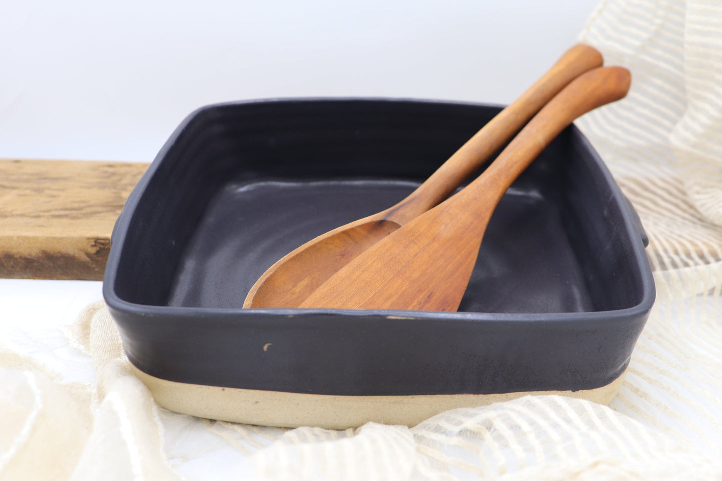 Square Casserole Dish, Rustic 9" X 9" Large