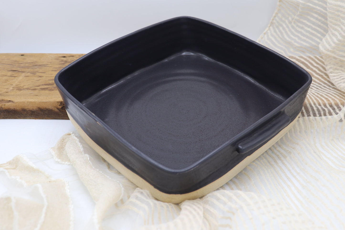 Square Casserole Dish, Rustic 9" X 9" Large