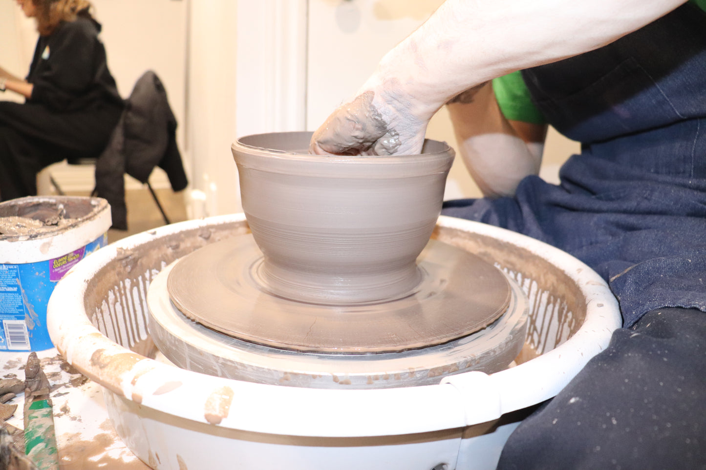 Fall 8-week Evening Pottery Wheel Throwing and Handbuilding (October - November)
