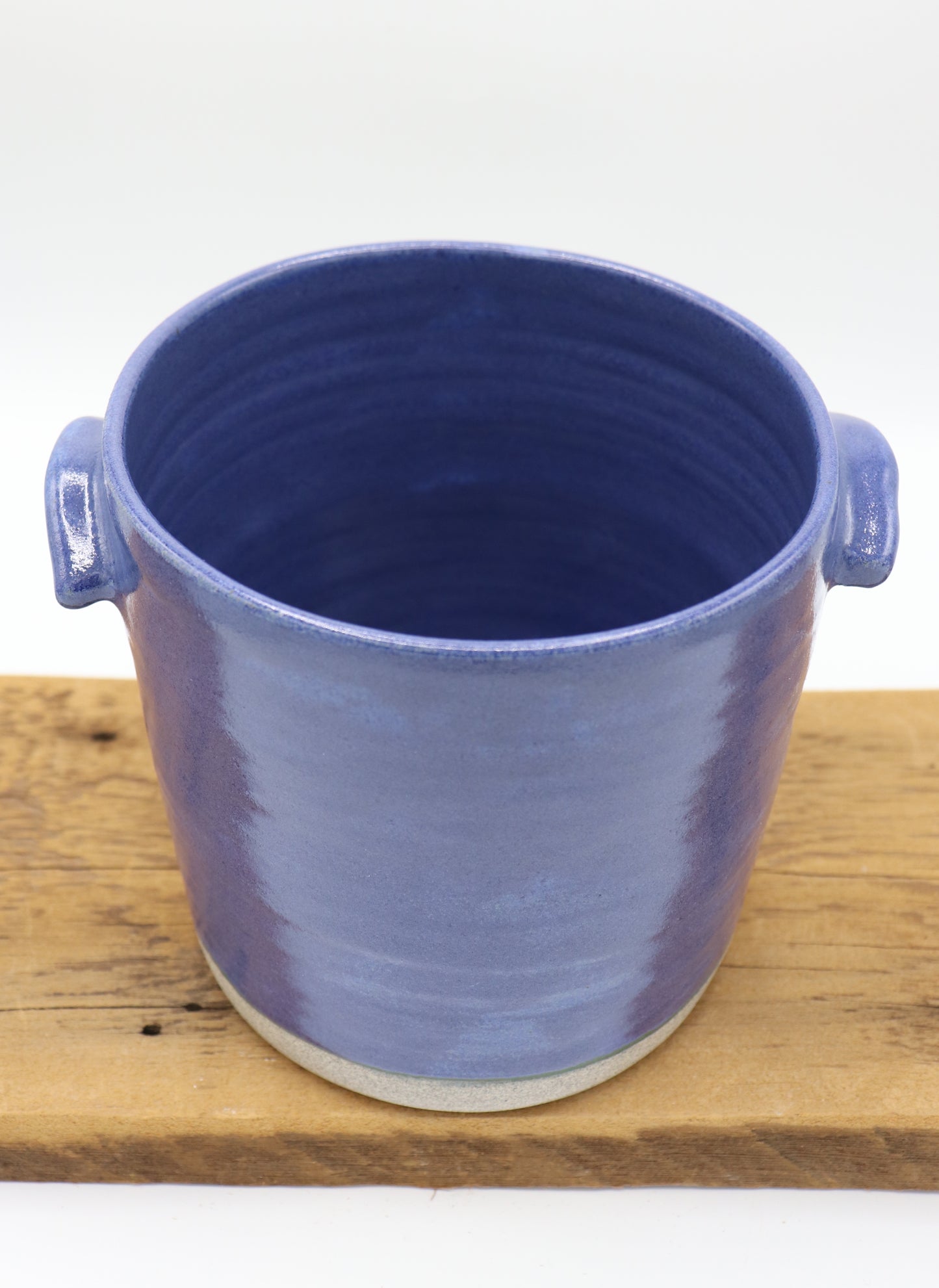 Utensil holder- grey stoneware - Color of your choice