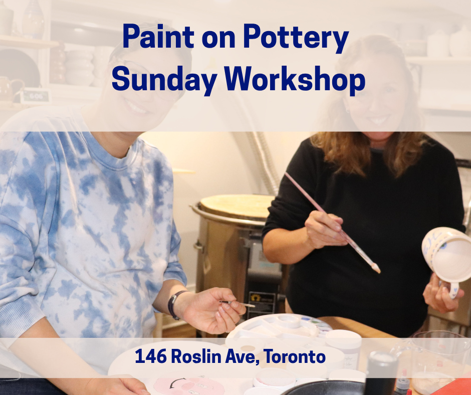 Group Paint on Pottery