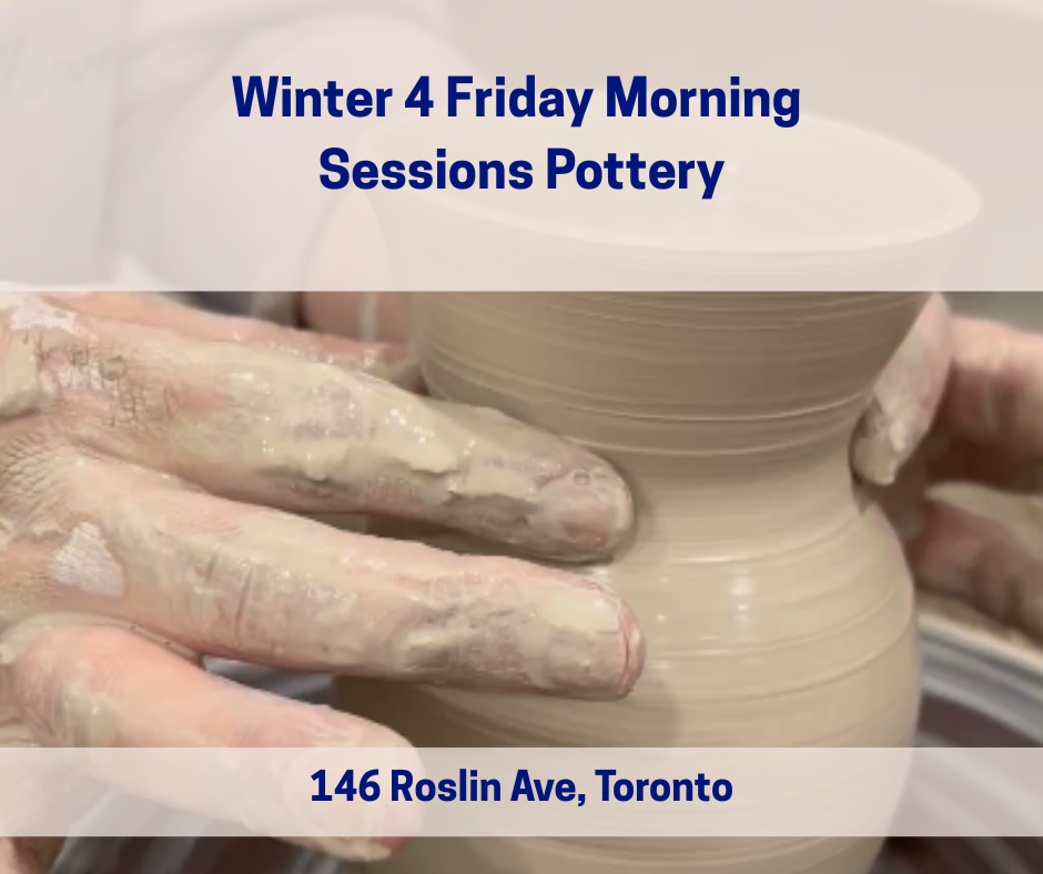 Winter 3-week Friday Morning Pottery