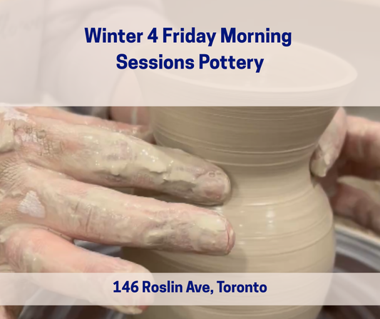 Winter 3-week Friday Morning Pottery