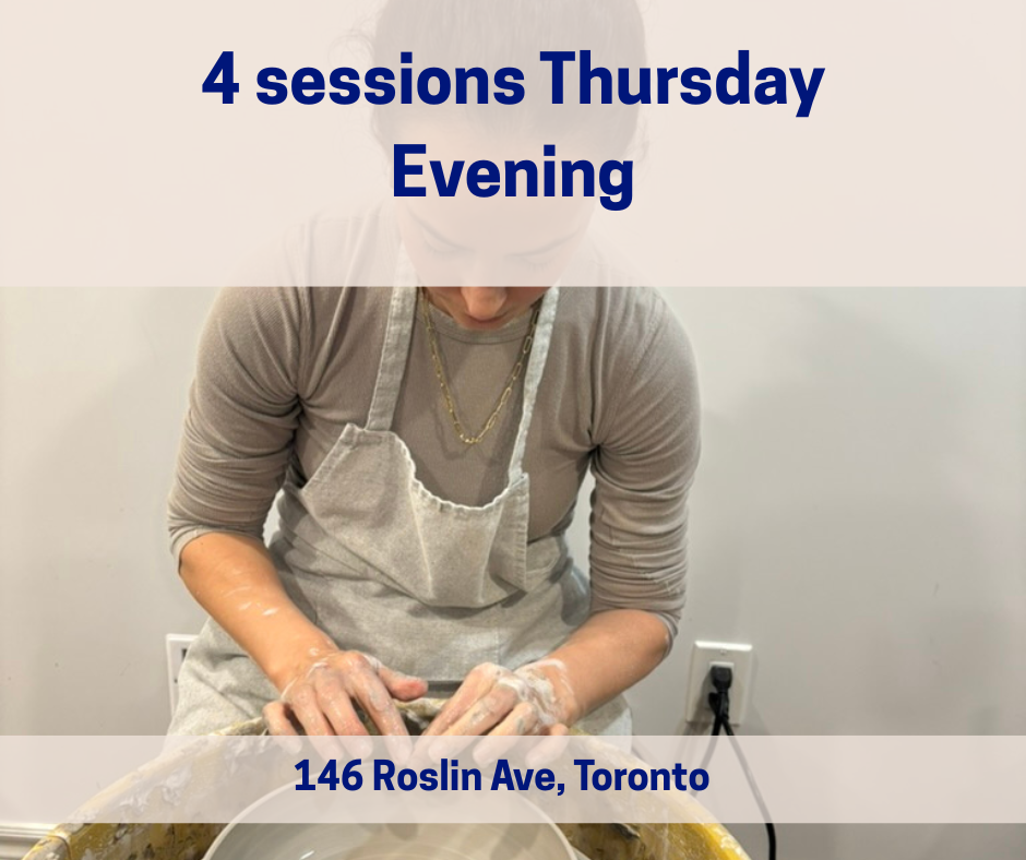 Fall 3-week Thursday morning Pottery