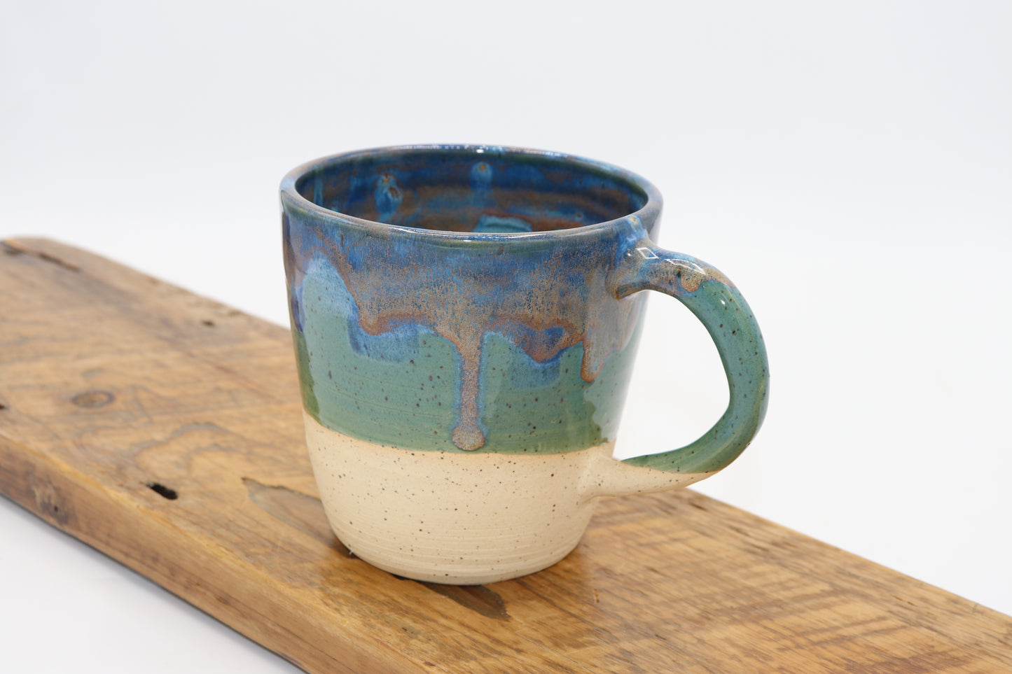 Large coffee mug - blue ocean