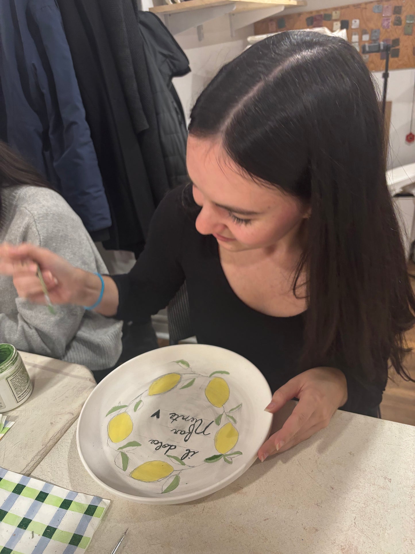 Group Paint on Pottery